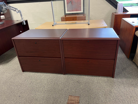 Storage: 2 drawer later file cabinets