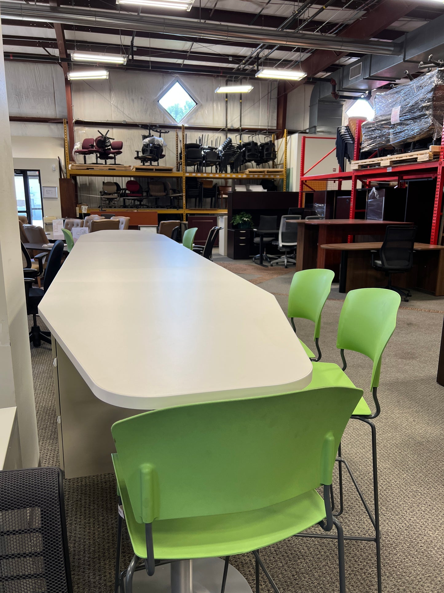 Storage: Haworth Storage with Seating