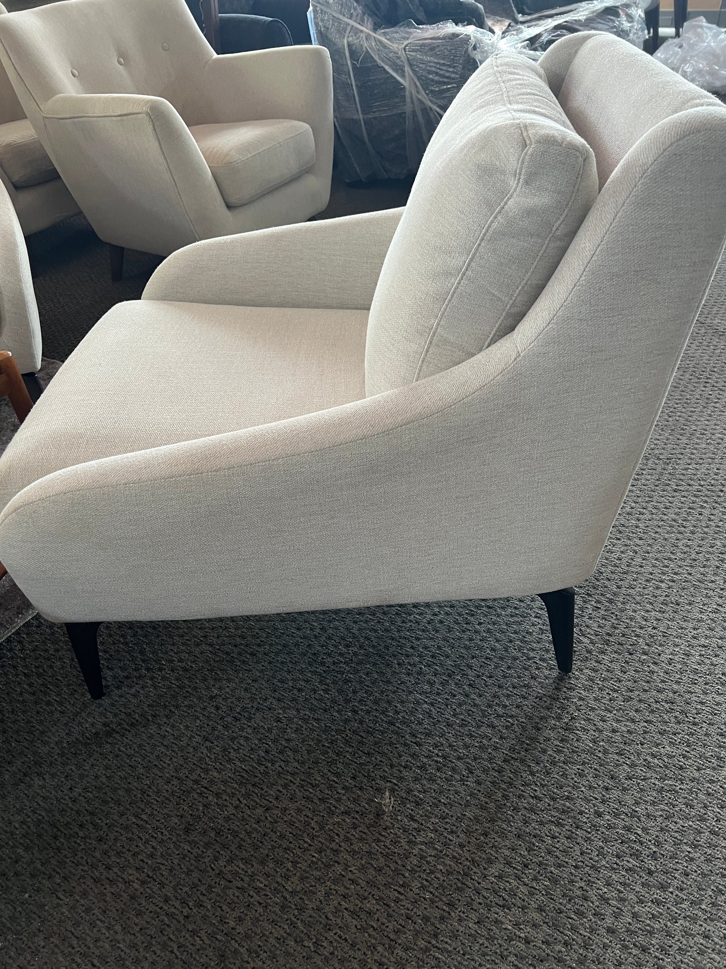 Chair  Off-white armchair