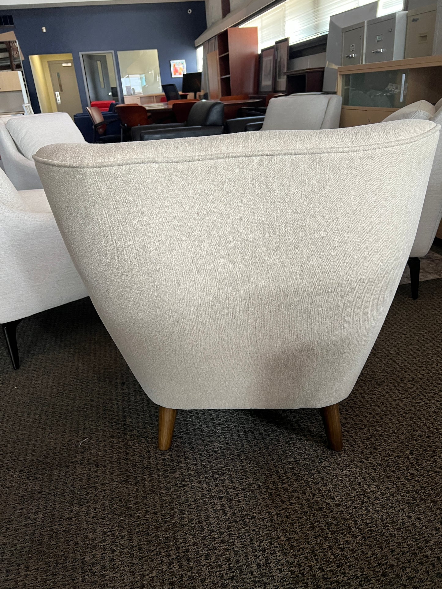Chair  Off-white armchair