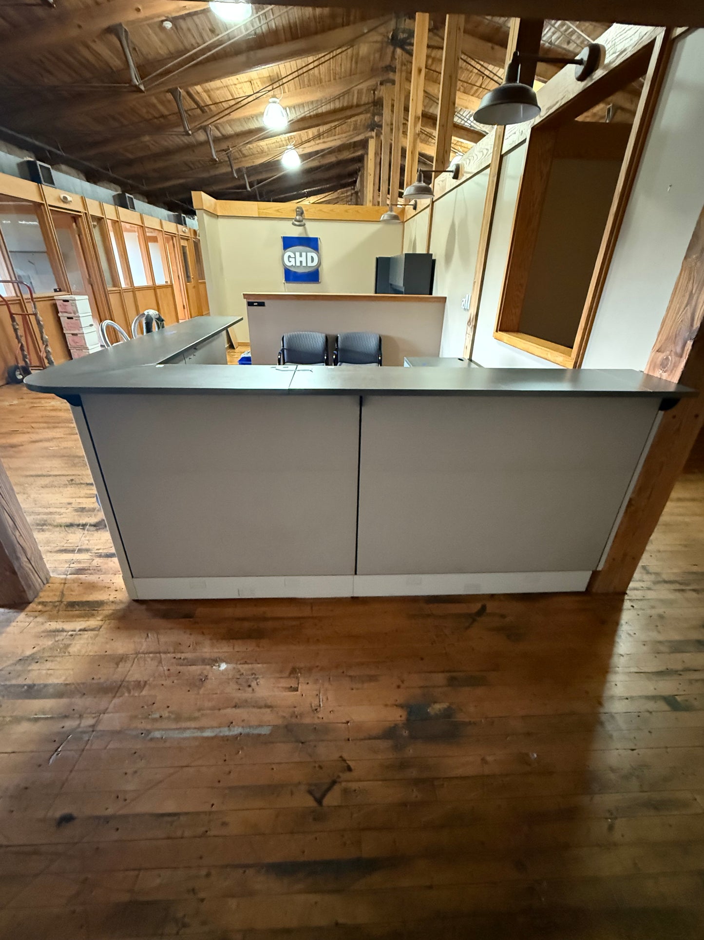 Reception desk