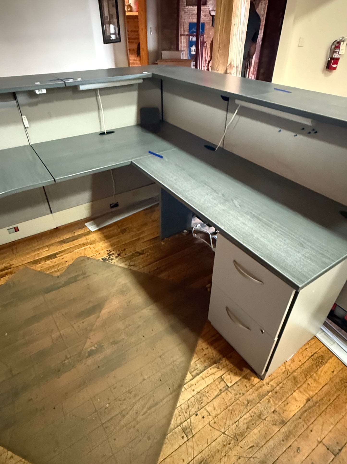 Reception desk